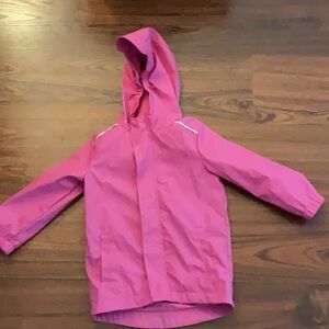 Cat & Jack Kids Pink Raincoat {Hooded/Water-Resistant}